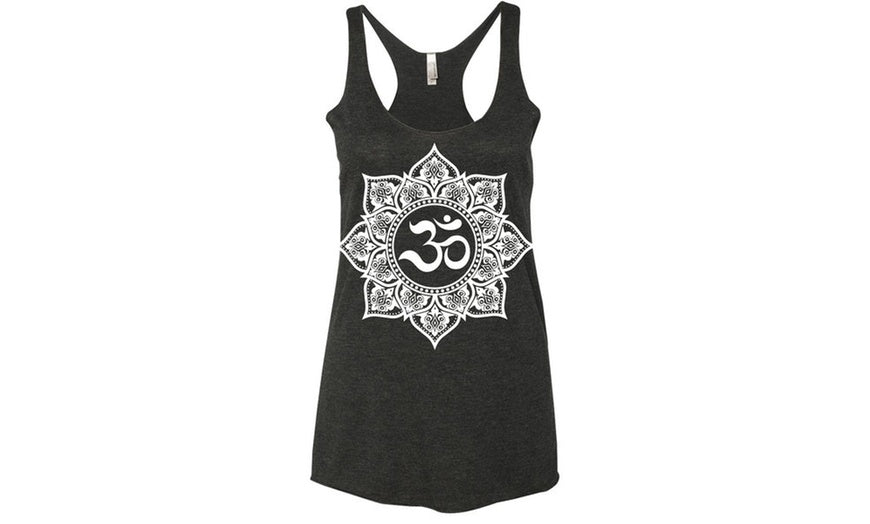 Women'S Yoga Tri-Blend Racerback Tanks Tank Top