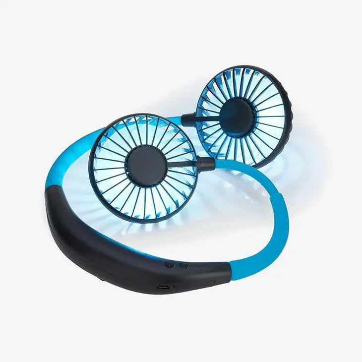 Neck Fan with Led Light