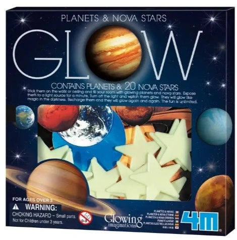 Glow Planets & Nova Stars - Astronomy Space Stem Kit-Kids