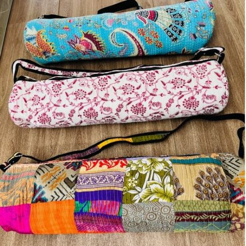 Yoga Mat Bags-Quilted Duffel Bag