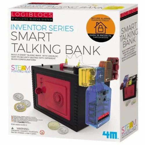 Logiblocs Smart Talking Bank Inventor Series Science Kit