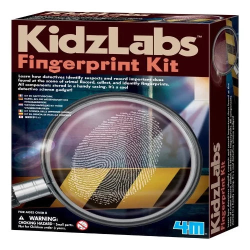 Kidzlabs Fingerprint Kit - Spy Forensic Science Lab