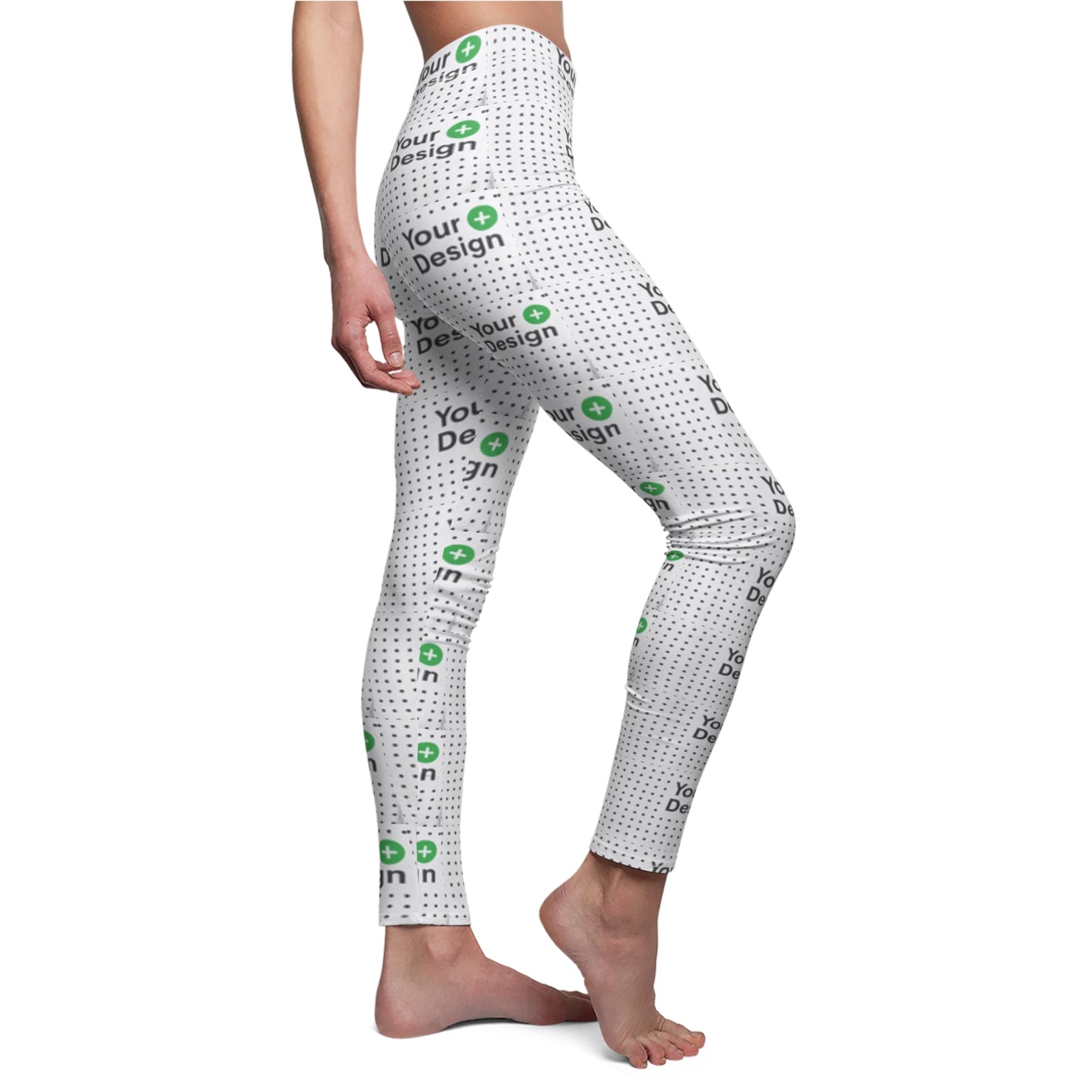 Women's Cut & Sew Casual Leggings (AOP)