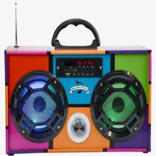 Retro Bluetooth Boom Box