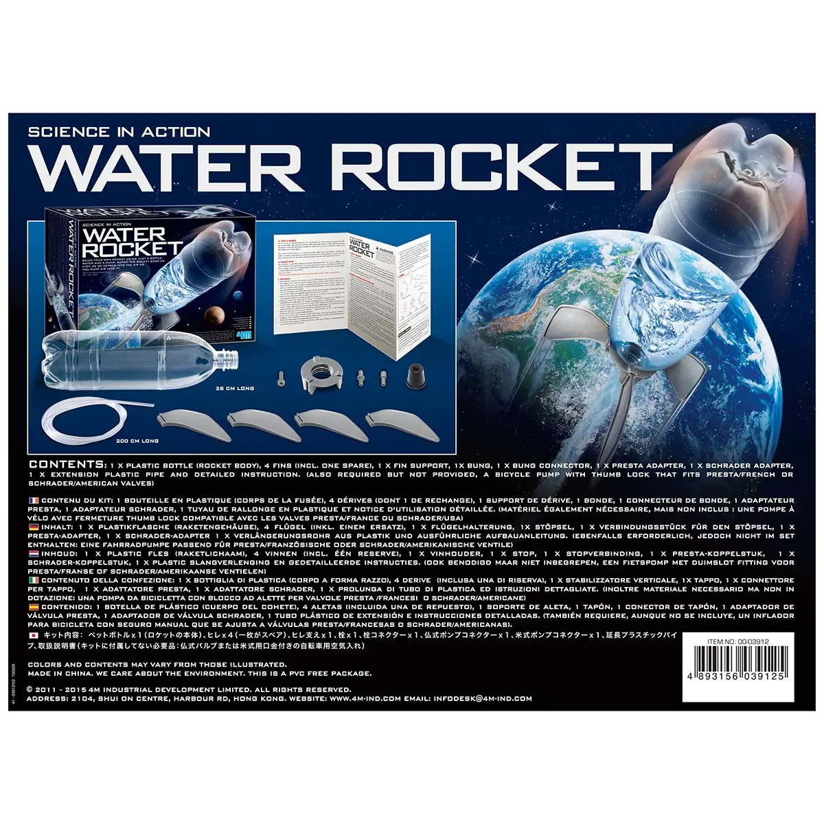 Water Rocket Diy Stem Science Project