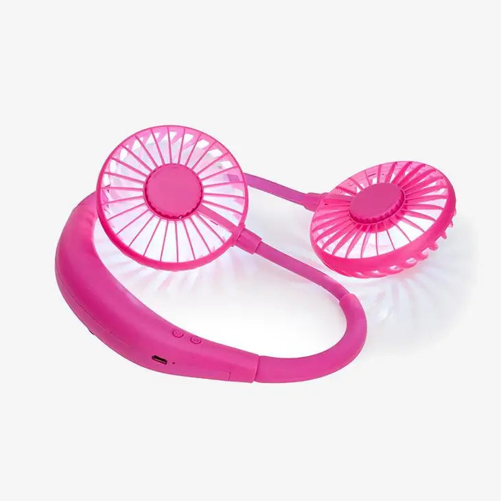 Neck Fan with Led Light