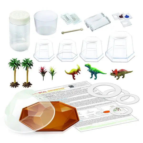 Crystal Growing Dinosaur Terrarium Diy Stem Science Kit