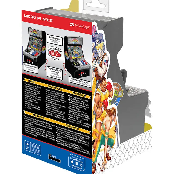 Game Console - Mini Station Arcade — Street Fighter Ii™