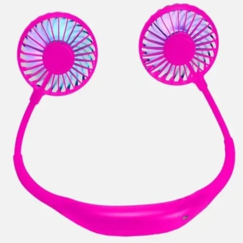 Neck Fan with Led Light