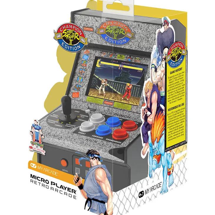 Game Console - Mini Station Arcade — Street Fighter Ii™
