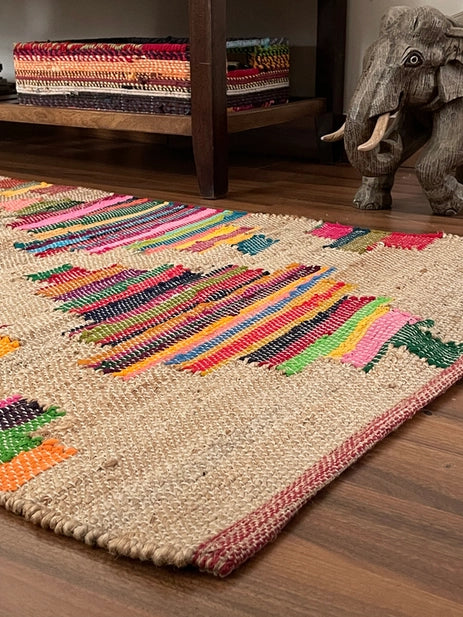 2'x8' Boho Hemp Runner
