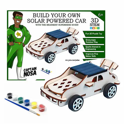 Build Your Own Solar Powered Car
