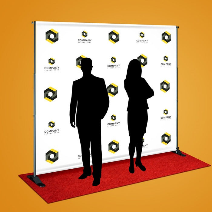 Step and Repeat Banners + Stand (Best Seller)